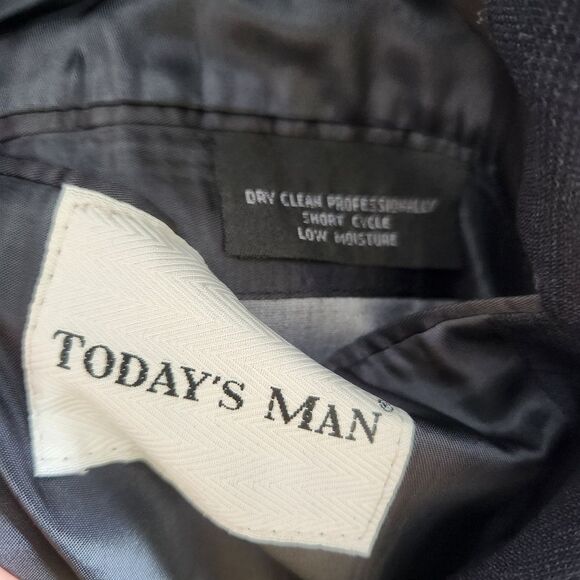 Vintage Christian Dior Monsieur Mens 2 Button Closure Sport Coat Blazer 40-42 - Picture 8 of 10